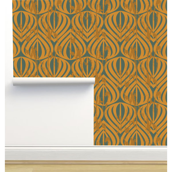 Limitless Walls Monor Designs Peel & Stick Geometric Roll Wayfair